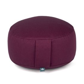 bodhi Meditationskissen RONDO ECO aubergine