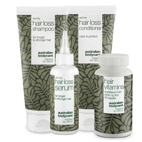 Australian Bodycare 4er-Pack für dünnes Haar und Haarausfall