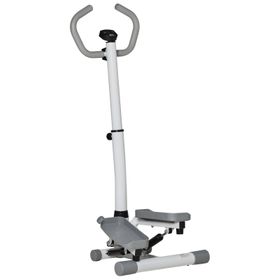 HOMCOM Heimtrainer-Stepper mit LCD-Display und einstellbarer Geschwindigkeit