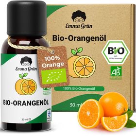 Emma Grün® ätherisches Bio Orangenöl naturrein & hochdosiert