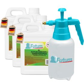 FUTUM 3x2L Ameisen- / Termitenspray + 2L Sprüher