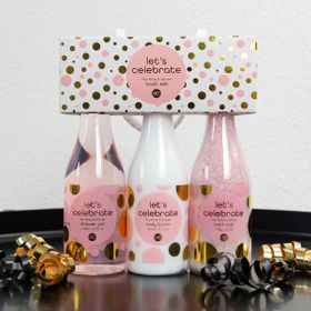 accentra Badeset LET'S CELEBRATE in Geschenkverpackung Geschenkset