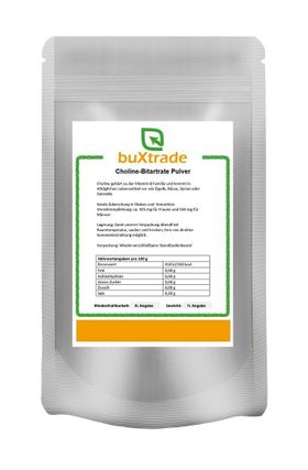 buXtrade Choline Bitartrate Pulver