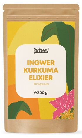 Yes Vegan Naturals Ingwer Kurkuma Shot Trinkpulver