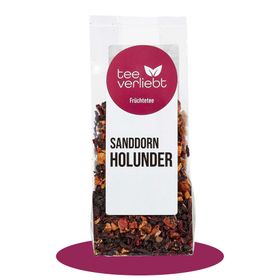 teeverliebt - Sanddorn Holunder loser Früchtetee