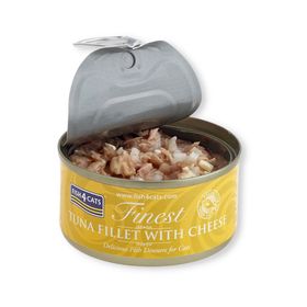 Fish4Cats ® Finest Thunfischfilet mit Käse