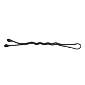Eurostil Cabello Double Wave Clipbox 24Un, Schwarz, Schwarz