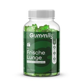 Gummily® Fit Frische Lungen Quercetin & Bromelain Gummibärchen mit Ashwagandha Extrakt