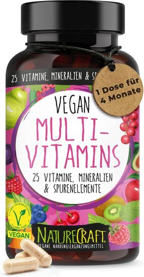 NatureCraft Vegan Multivitamins