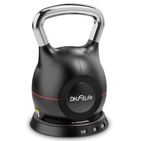 DH FitLife 10kg Verstellbare Kettlebell Set