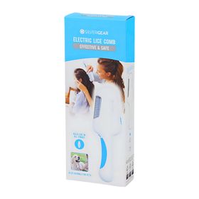 Silvergear Elektrischer Läusekamm für Mensch & Tier