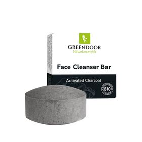 GREENDOOR Face Cleanser Bar  Activated Charcoal