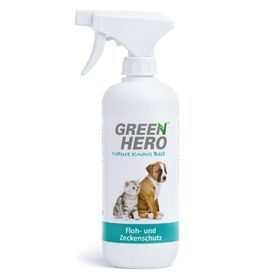 GreenHero Floh- und Zeckenschutz für Hunde und Katzen