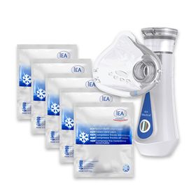IEA Medical Set Sofort Kälte Kompressen und Inhalator bei Fieber und Erkältung