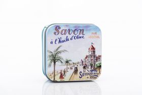 La Savonnerie de Nyons - Metallbox mit Seife "Promenade"