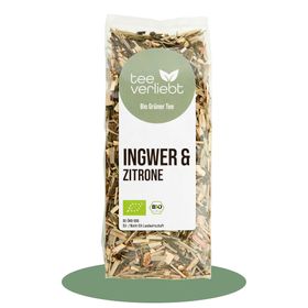teeverliebt - Ingwer & Zitrone Bio loser Grüntee
