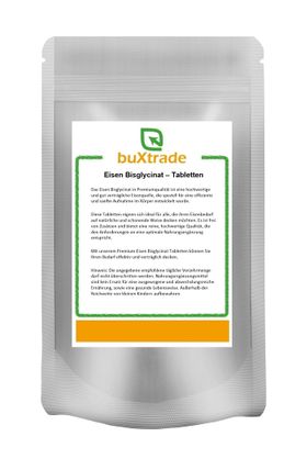 buXtrade Eisenbisglycinat Tabletten