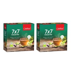 P. Jentschura 7x7 Bio Kräutertee Beutel DUO