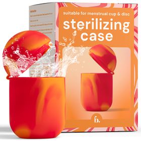 Bodyotics Comfycase – Sterilisier- & Aufbewahrungsetui für Discs & Tassen, mikrowellengeeignet
