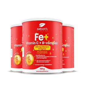 Nature's Finest Eisen + Vitamin C + B-Komplex