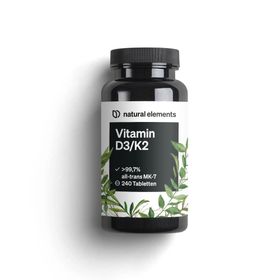 natural elements Vitamin D3 K2 - 2000 I.E.