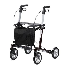 Russka Rollator Vital carbon plus 62 rubinrot