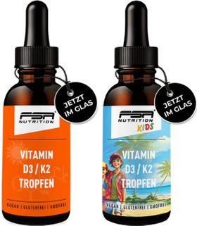 FSA NUTRITION Set Vitamin D3 K2-MK7 + Vitamin D3 K2-MK7 Kids