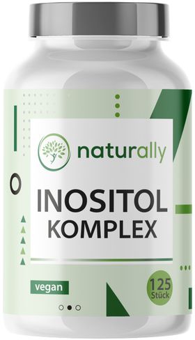 naturally Inositol Komplex | mit Myo Inositol sowie D-Chiro Inositol und Vitaminen