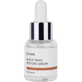 iUNIK Black Snail Restore Face Serum – regenerierendes Anti‑Aging‑Serum mit Schneckensekret