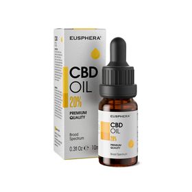 CBD-Öl 20% – THC-freies Vollspektrumöl für Ruhe & Schlaf | Hemp Extract - Eusphera