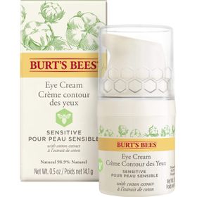 Burt's Bees Natürliche Augencreme für empfindliche Haut mit Baumwollextrakt