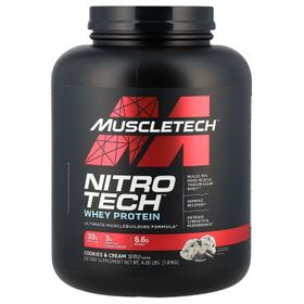 MuscleTech Nitro-Tech Whey Protein Cookies & Cream