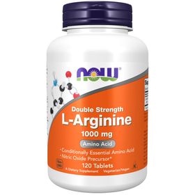 Now Foods, L-Arginine (Double Strength), 1000mg