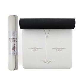 Myga Yoga Ausrichtungs-Matte - Grau