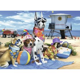 ravensburger Puzzle No dogs on the beach xxl 100 Teile