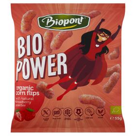 Biopont Bio Power Maisflips mit Erdbeere