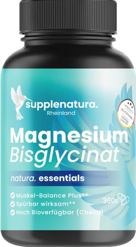 supplenatura Rheinland® Magnesium Bisglycinat Kapseln