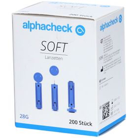 alphacheck soft Lanzetten 28 G