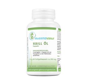 Tausendkraut Premium Krill Öl - Original Krill Öl von NKO® - mit Omega 3 und Astax