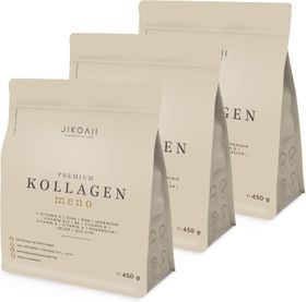JIKOAII Kollagenpulver MENO - Kollagen mit Coenzym Q10, Zink, Spermidin & MSM - Menopausekomplex
