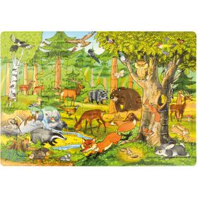 EDUPLAY Puzzle Wald