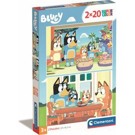 Bluey Puzzle 2x20Stück