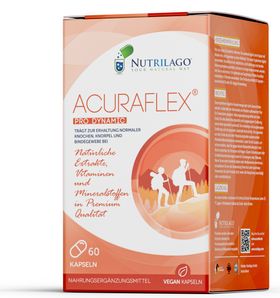 Nutrilago® ACURAFLEX Pro Dynamic - Nahrungsergänzung für Gelenke, Knorpel und MEHR BEWEGLICHKEIT