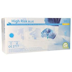 Medi-Inn Nitril High Risk blue Chemikalienschutzhandschuhe