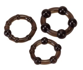 Pro Rings 3pc Set Frosted Black
