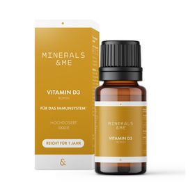 MINERALS & ME® Vitamin D3 Tropfen