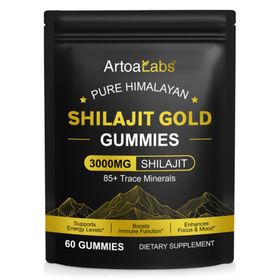P-beauty Shilajit Himalayan Gold Gummibärchen Fulvosäure 3000mg