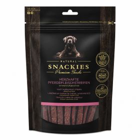 SNACKIES Herzhafte Pferdefleischstreifen - Monoprotein Snack für Hunde