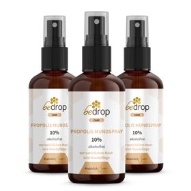 bedrop Vorteilsset: Propolis Tinktur Mundspray Spray  im 3er Set