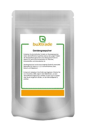 buXtrade Gerstengras Pulver